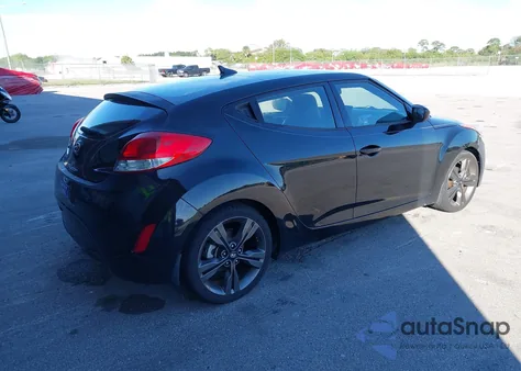 2016 Hyundai Veloster from USA, damaged, VIN KMHTC6AD6GU248499